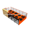 Small Indoor Trampoline with Foam Pit, Small Rectangular Foam Pit Indoor Trampoline